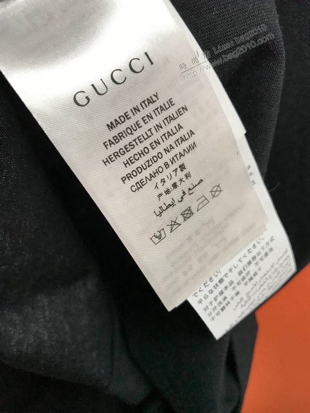 Gucci男T恤 2020新款短袖衣 頂級品質 古馳男款  tzy2527